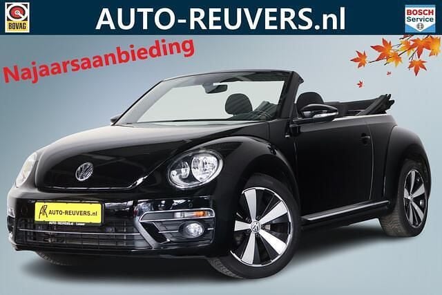 Zwart Gebruikt 2017 VW Beetle Sound Cabriolet | € 19.900 (Goede deal) - Afbeelding 1/4