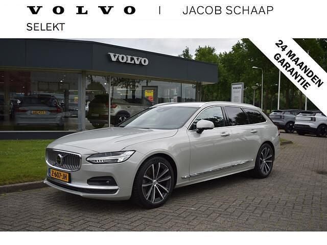 Zilver Gebruikt 2021 Volvo V90 Inscription Stationwagen | € 33.900 (Duur) - Afbeelding 1/4