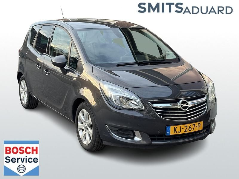 Grijs Gebruikt 2016 Opel Meriva MPV | € 9.999 (Eerlijke prijs) - Afbeelding 1/4