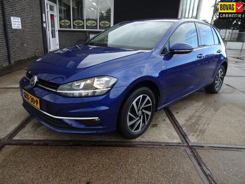 Blauw Gebruikt 2018 VW Golf VII Highline Hatchback | € 17.950 (Goede deal) - Afbeelding 1/4