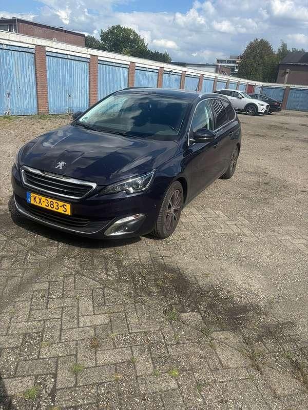 Blauw Gebruikt 2017 Peugeot 308 MPV | € 6.250 (Super prijs) - Afbeelding 1/4