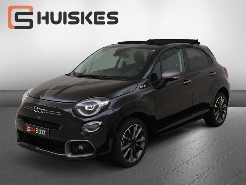 Zwart Gebruikt 2024 Fiat 500e Sport Cabriolet | € 30.950 (Iets duurder) - Afbeelding 1/4