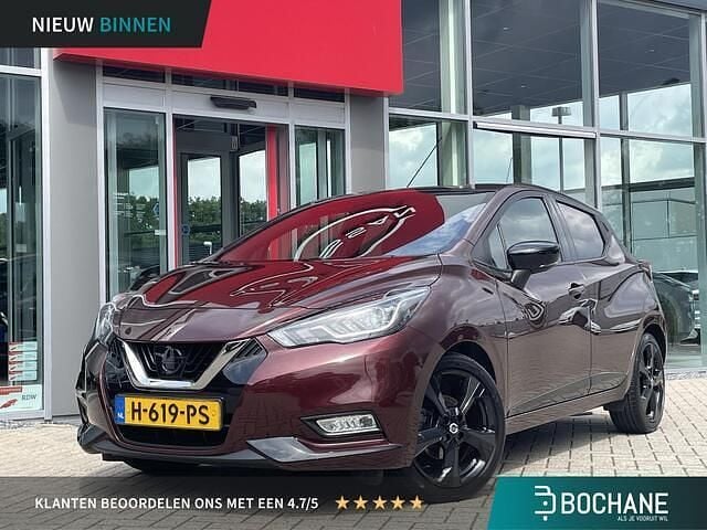 Burgundy Gebruikt 2020 Nissan Micra Style Edition Hatchback | € 14.750 (Iets duurder) - Afbeelding 1/4