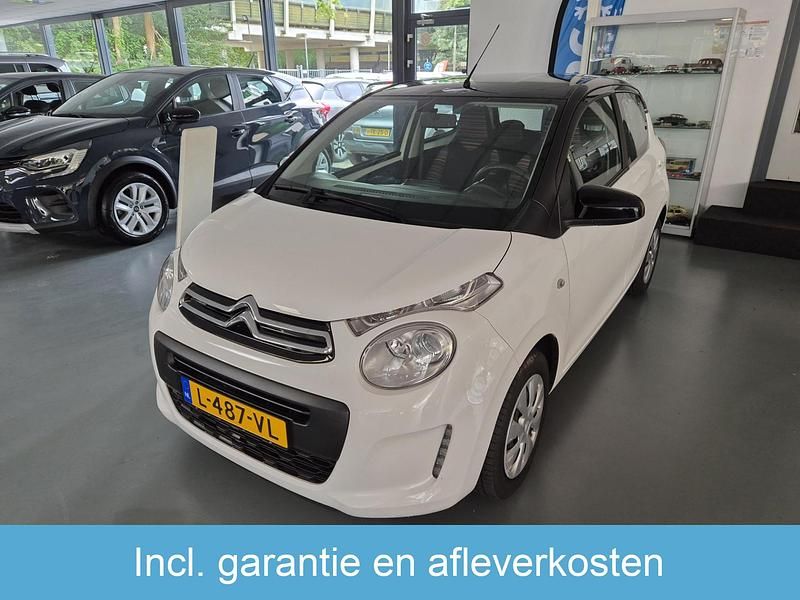 Wit Gebruikt 2021 Citroën C1 Feel Hatchback | € 10.450 (Eerlijke prijs) - Afbeelding 1/4