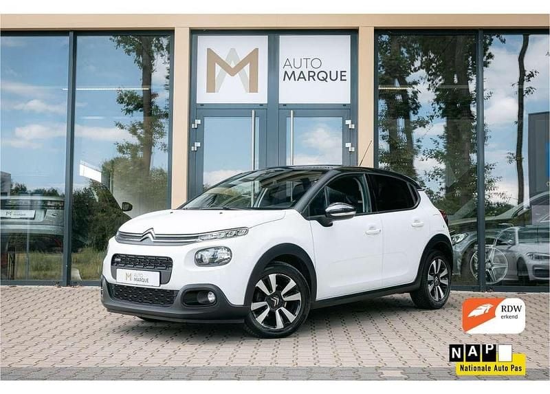 Wit Gebruikt 2017 Citroën C3 PureTech Hatchback | € 9.900 (Goede deal) - Afbeelding 1/4