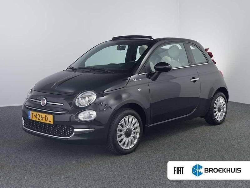 Zwart, metallic lak Gebruikt 2023 Fiat 500C Dolcevita Cabriolet | € 16.900 (Eerlijke prijs) - Afbeelding 1/4