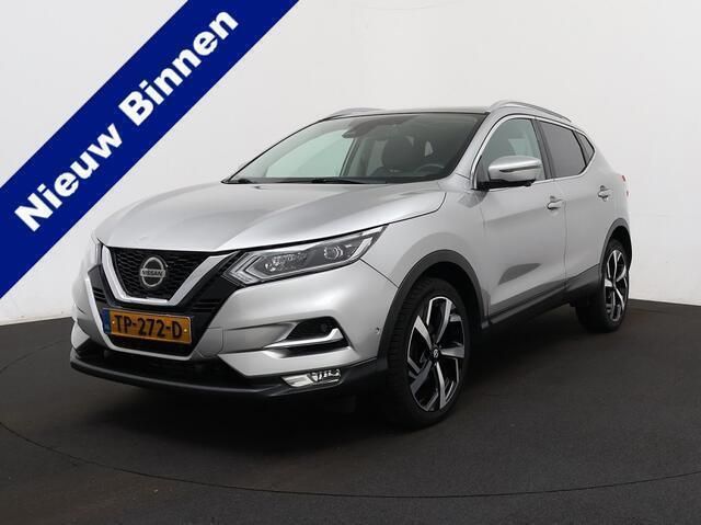Grijs Gebruikt 2018 Nissan Qashqai Tekna SUV | € 18.950 (Eerlijke prijs) - Afbeelding 1/4