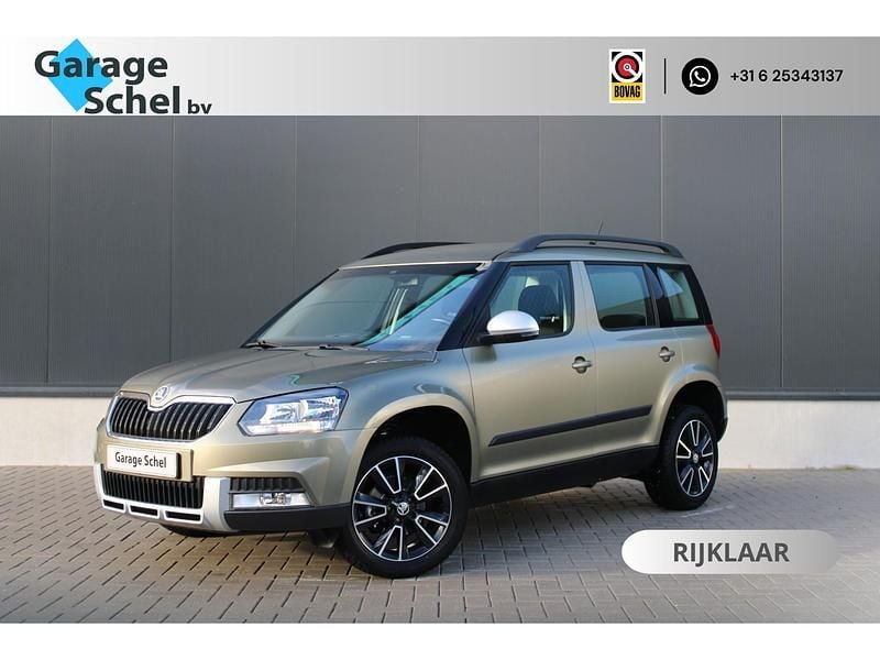 Groen Gebruikt 2014 Skoda Yeti Ambition SUV | € 16.950 (Eerlijke prijs) - Afbeelding 1/4