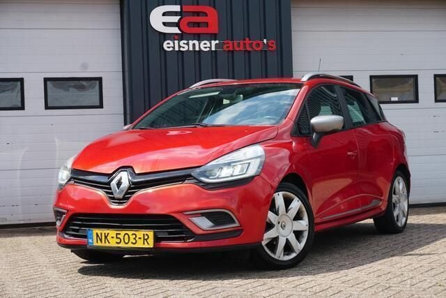 Rood Gebruikt 2017 Renault Clio GrandTour Intens Stationwagen | € 5.949 (Super prijs) - Afbeelding 1/4