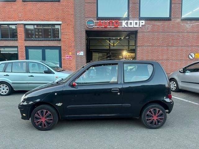 Occasion Fiat Seicento Active 54 PK (39 kW) 2004 Zwart Hatchback