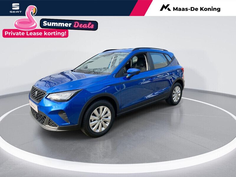 Blauw, metallic lak Gebruikt 2025 Seat Arona Style SUV | € 27.490 (Duur) - Afbeelding 1/4