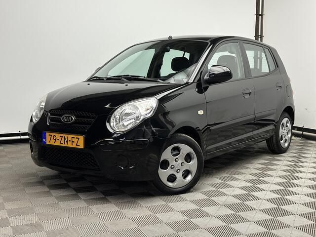 Zwart Gebruikt 2008 Kia Picanto Hatchback | € 2.975 (Iets duurder) - Afbeelding 1/4