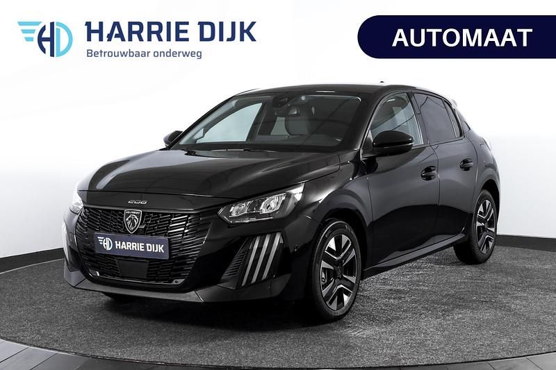 Zwart Occasion 2025 Peugeot 208 Allure Hatchback | € 21.995 (Super prijs) - Afbeelding 1/2