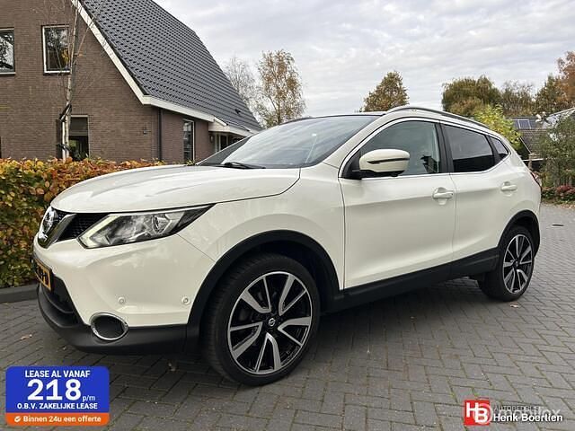 Wit Gebruikt 2017 Nissan Qashqai Tekna SUV | € 13.455 (Eerlijke prijs) - Afbeelding 1/4