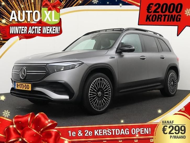 Grijs Gebruikt 2022 Mercedes EQB250 AMG line SUV | € 31.940 (Eerlijke prijs) - Afbeelding 1/4