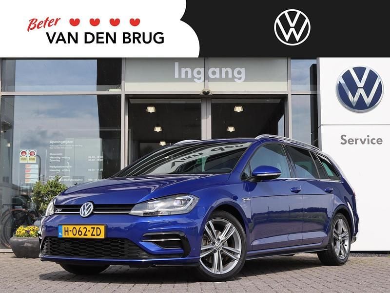 Blauw Gebruikt 2020 VW Golf VII R-line Stationwagen | € 20.950 (Goede deal) - Afbeelding 1/4