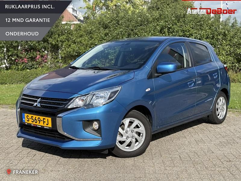 Blauw Gebruikt 2023 Mitsubishi Space Star Hatchback | € 18.495 (Duur) - Afbeelding 1/4