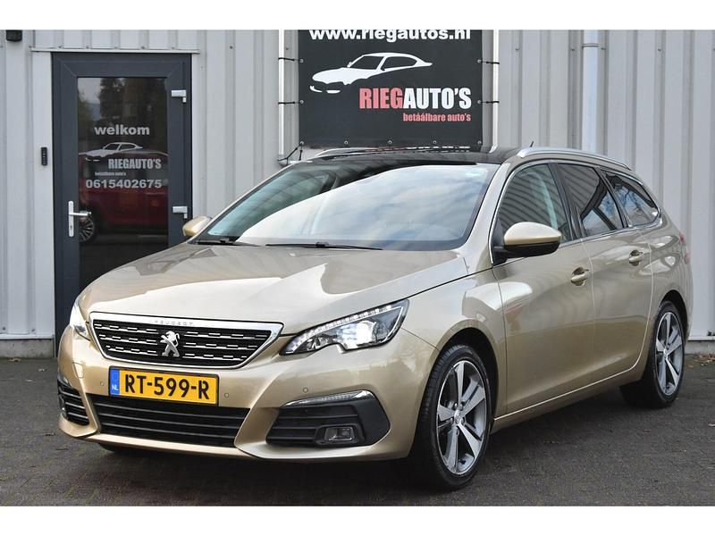 Geel Gebruikt 2018 Peugeot 308 Allure Stationwagen | € 12.450 (Iets duurder) - Afbeelding 1/4