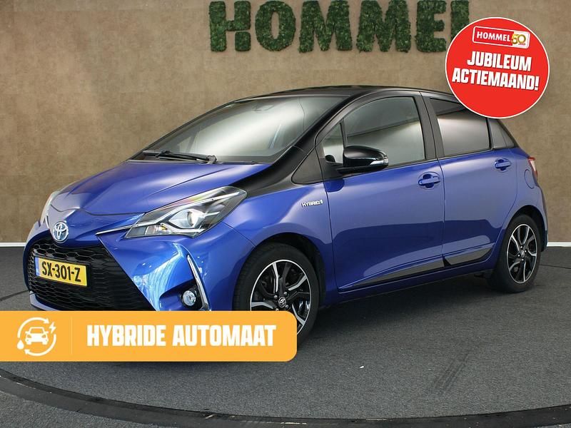 Blauw Gebruikt 2018 Toyota Yaris Hybrid Hatchback | € 17.145 (Eerlijke prijs) - Afbeelding 1/3