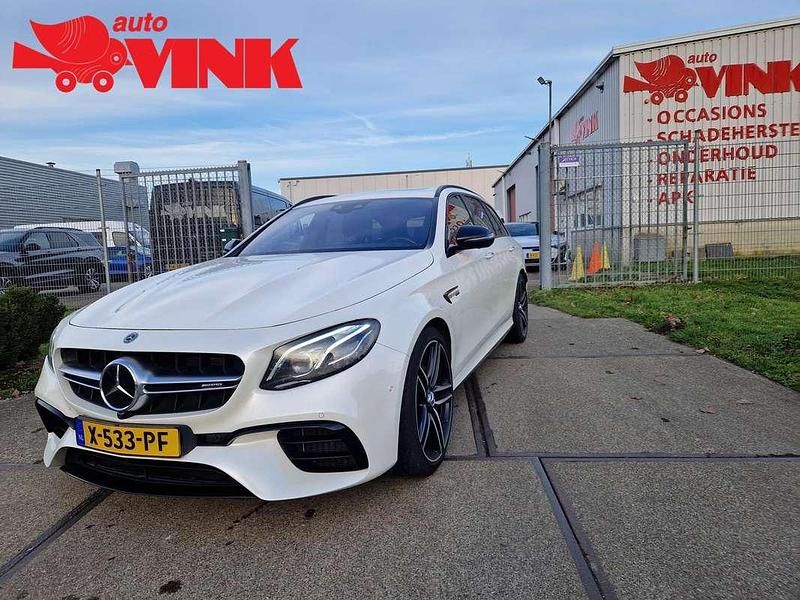 Occasion Mercedes E63 AMG Premium Plus 571 PK (419 kW) 2018 Wit Stationwagen