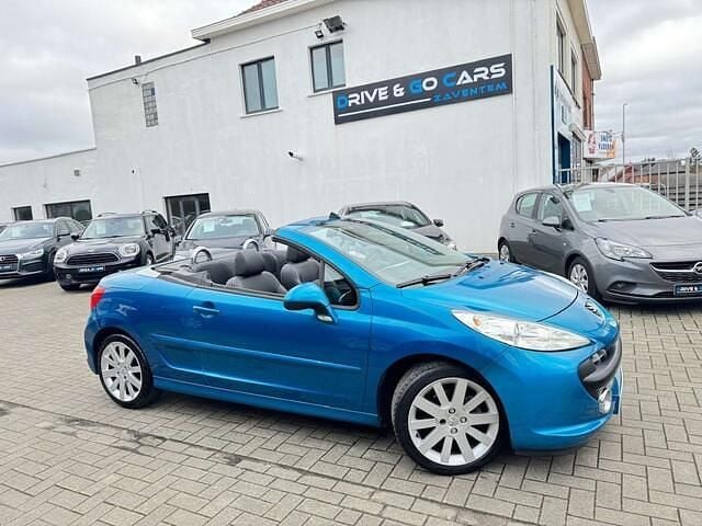 Blauw Gebruikt 2008 Peugeot 207 CC Roland Garros Cabriolet | € 3.950 (Goede deal) - Afbeelding 1/4