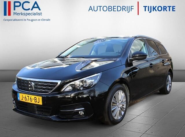 Zwart Occasion 2020 Peugeot 308 SW Stationwagen | € 12.500 (Goede deal) - Afbeelding 1/4