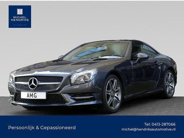 Grijs Gebruikt 2014 Mercedes SL500 AMG Cabriolet | € 59.750 - Afbeelding 1/4