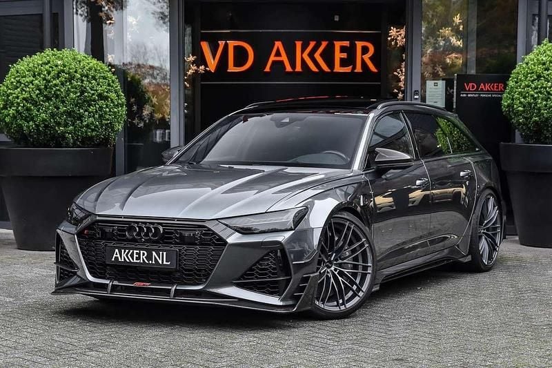 Grijs Gebruikt 2020 Audi RS6 Stationwagen | € 169.880 (Goede deal) - Afbeelding 1/4