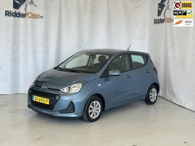Blauw Gebruikt 2018 Hyundai i10 Comfort Hatchback | € 6.499 (Eerlijke prijs) - Afbeelding 1/4