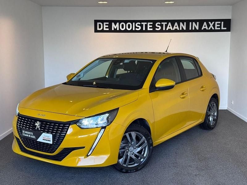Geel Occasion 2021 Peugeot 208 Active Hatchback | € 13.950 (Goede deal) - Afbeelding 1/3