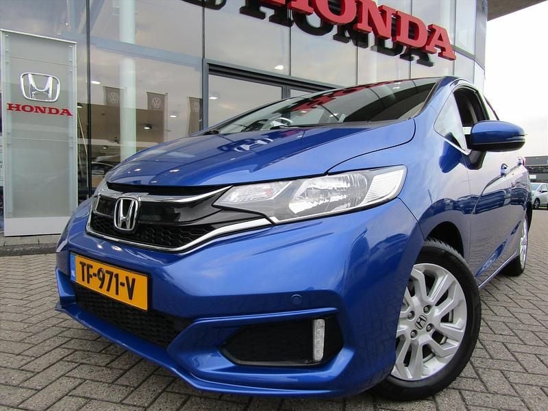 Blauw Occasion 2018 Honda Jazz Comfort Hatchback | € 15.950 (Eerlijke prijs) - Afbeelding 1/4