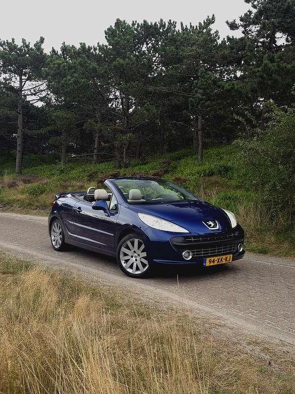 Blauw Gebruikt 2007 Peugeot 207 Cabriolet | € 3.500 (Eerlijke prijs) - Afbeelding 1/2