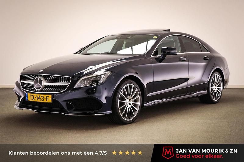 Blauw Gebruikt 2016 Mercedes CLS400 AMG line Sedan | € 40.695 - Afbeelding 1/4