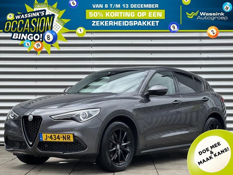 Grijs, metallic lak Gebruikt 2020 Alfa Romeo Stelvio Super SUV | € 35.920 (Goede deal) - Afbeelding 1/4