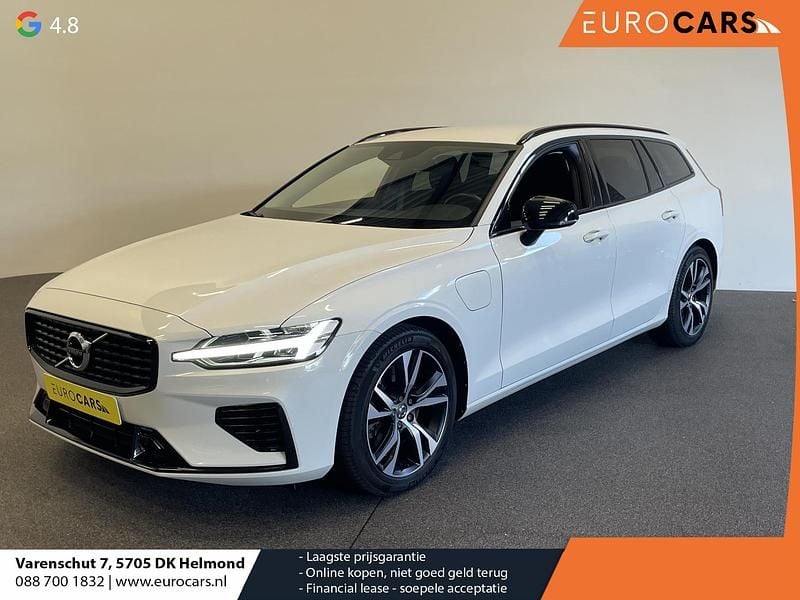 Wit Occasion 2021 Volvo V60 R-Design Stationwagen | € 26.690 (Super prijs) - Afbeelding 1/4