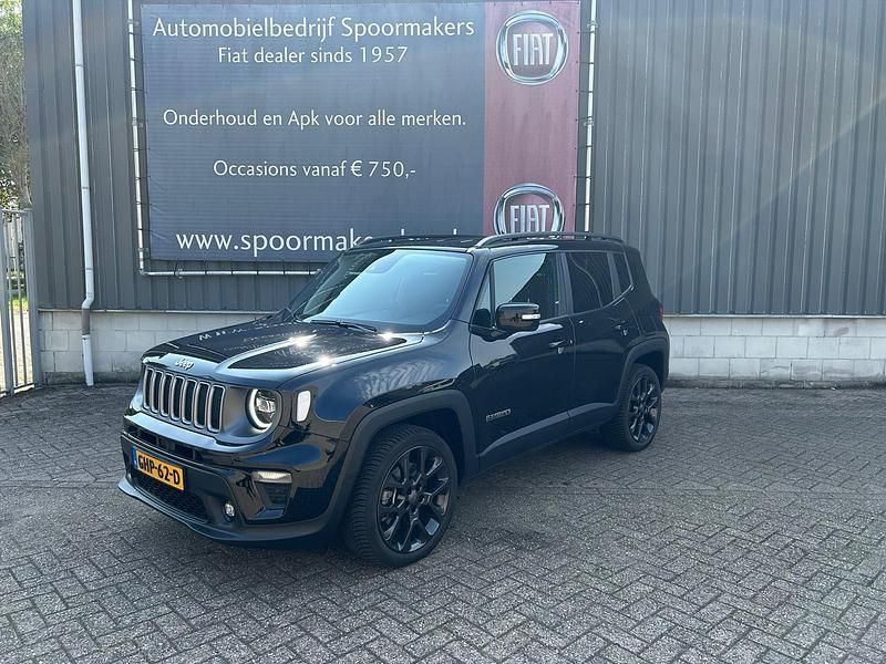 Zwart Gebruikt 2022 Jeep Renegade Limited SUV | € 32.345 - Afbeelding 1/4