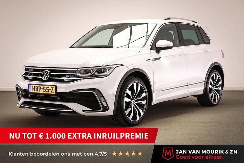 Wit Gebruikt 2022 VW Tiguan Business+ SUV | € 36.195 (Goede deal) - Afbeelding 1/4