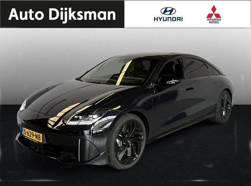 Blauw metallic Gebruikt 2023 Hyundai Ioniq 6 Sedan | € 35.950 (Goede deal) - Afbeelding 1/4