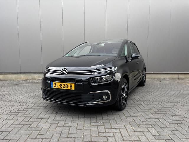 Zwart Gebruikt 2019 Citroën C4 Picasso Shine MPV | € 9.950 (Goede deal) - Afbeelding 1/4