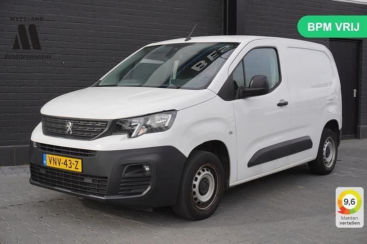 Wit Gebruikt 2022 Peugeot Partner MPV | € 12.950 (Super prijs) - Afbeelding 1/4