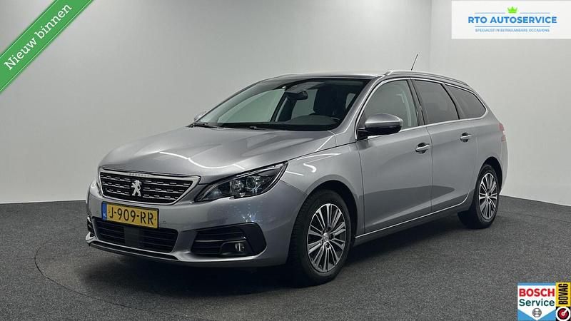 Grijs Occasion 2020 Peugeot 308 SW Allure Stationwagen | € 11.699 (Super prijs) - Afbeelding 1/4