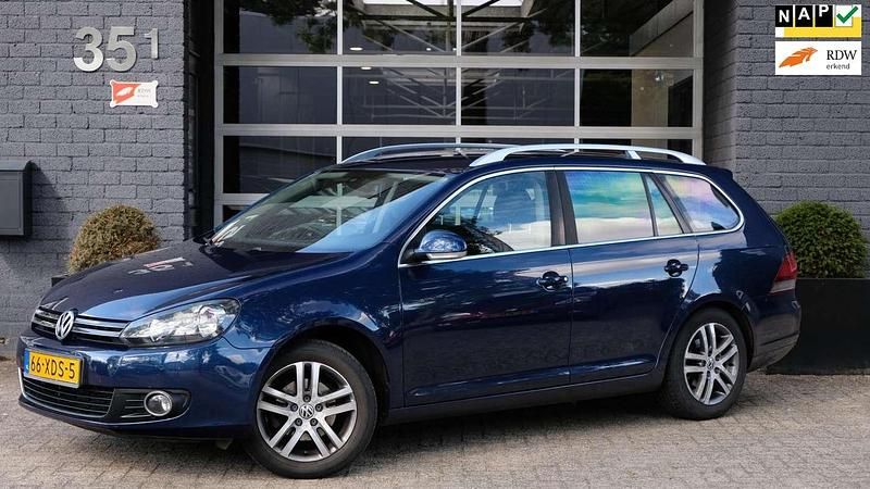 Blauw Gebruikt 2012 VW Golf VII Highline Stationwagen | € 3.999 (Goede deal) - Afbeelding 1/4