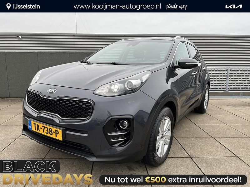 (e5b) dark gun metal m Gebruikt 2018 Kia Sportage Style SUV | € 16.794 (Eerlijke prijs) - Afbeelding 1/4