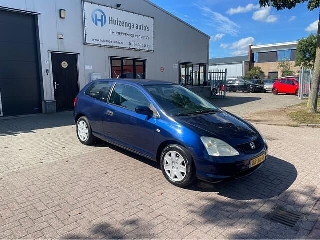 Blauw Gebruikt 2003 Honda Civic LS Hatchback | € 850 (Super prijs) - Afbeelding 1/4