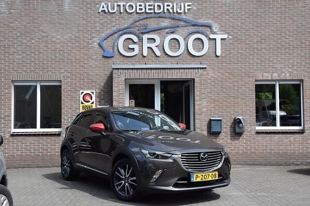 Grijs Gebruikt 2017 Mazda CX-3 SUV | € 14.500 (Eerlijke prijs) - Afbeelding 1/4
