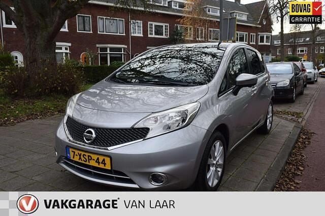 Grijs Gebruikt 2014 Nissan Note S MPV | € 8.250 (Eerlijke prijs) - Afbeelding 1/4