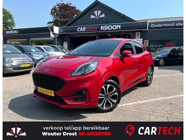 Rood Gebruikt 2021 Ford Puma ST-Line X SUV | € 19.750 (Super prijs) - Afbeelding 1/4