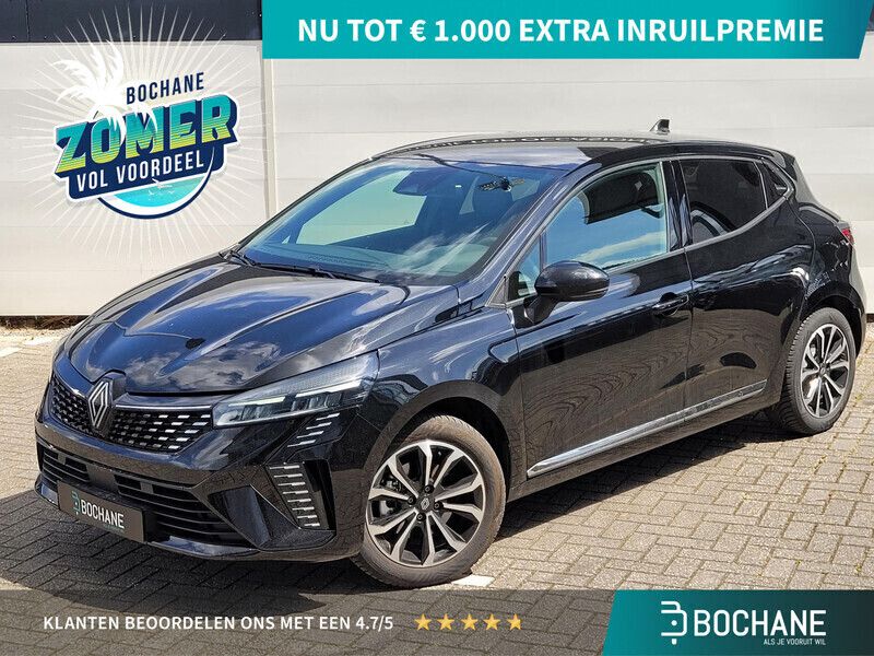 Zwart Gebruikt 2023 Renault Clio V Techno Hatchback | € 24.695 (Eerlijke prijs) - Afbeelding 1/4