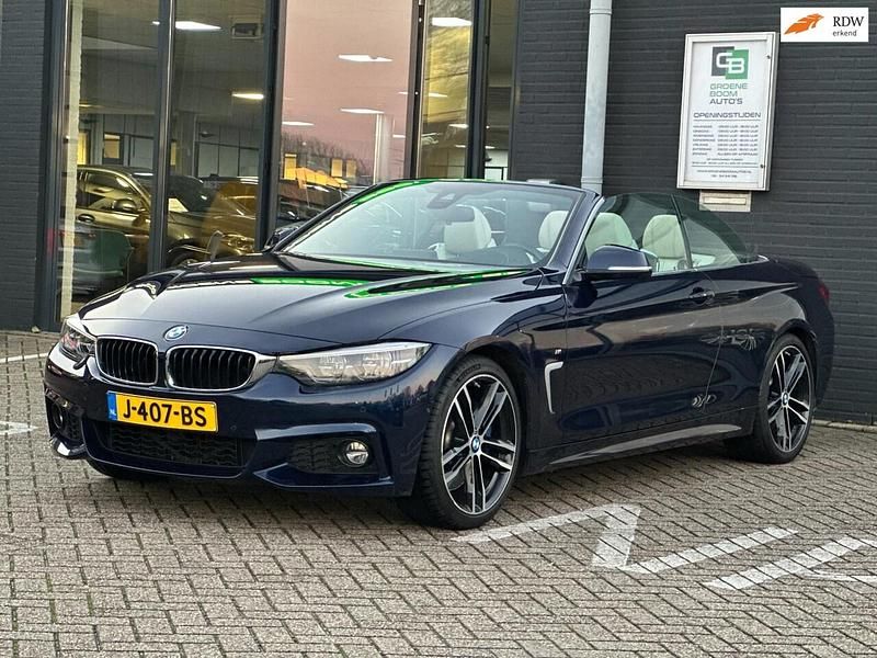 Blauw Gebruikt 2020 BMW 430 Cabriolet Executive Cabriolet | € 33.995 (Super prijs) - Afbeelding 1/4