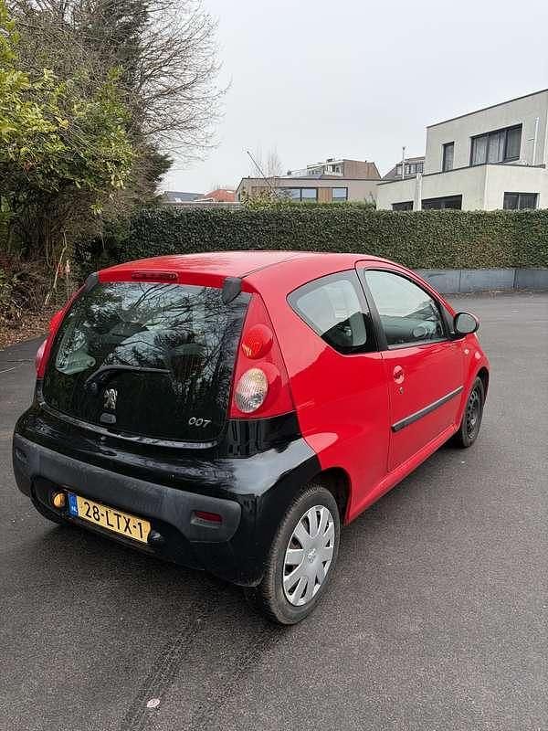 Occasion Peugeot 107 68 PK (50 kW) 2007 Rood Hatchback